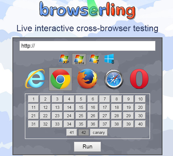 Cross-browser testing on Windows