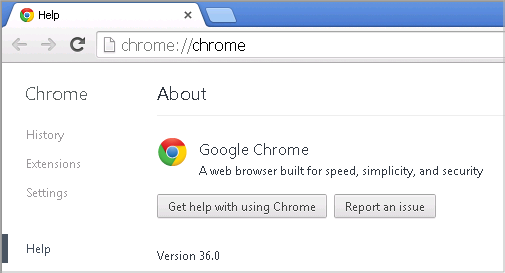 Cross-browser testing in Chrome 36