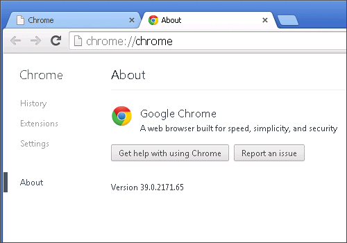 Cross-browser testing in Chrome 39