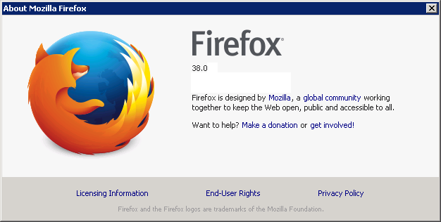 Cross-browser testing in Mozilla Firefox 38