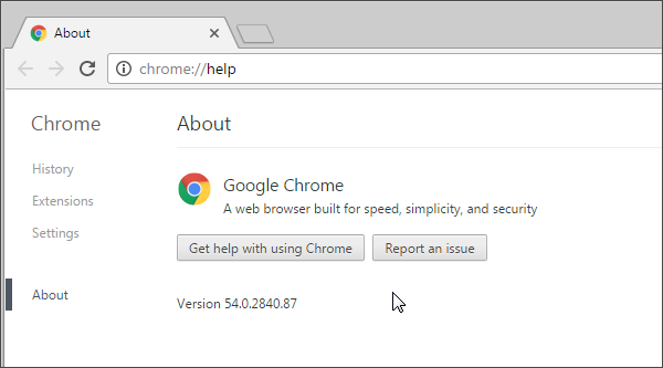Web testing in Chrome 54