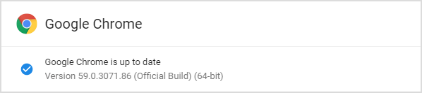 Chrome 59 Version