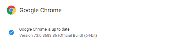 Chrome 71 Version
