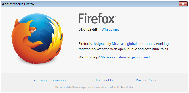 Cross-browser testing in Firefox 51