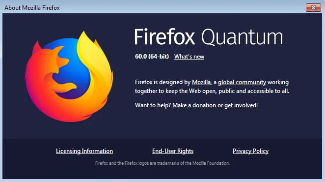 Firefox 60