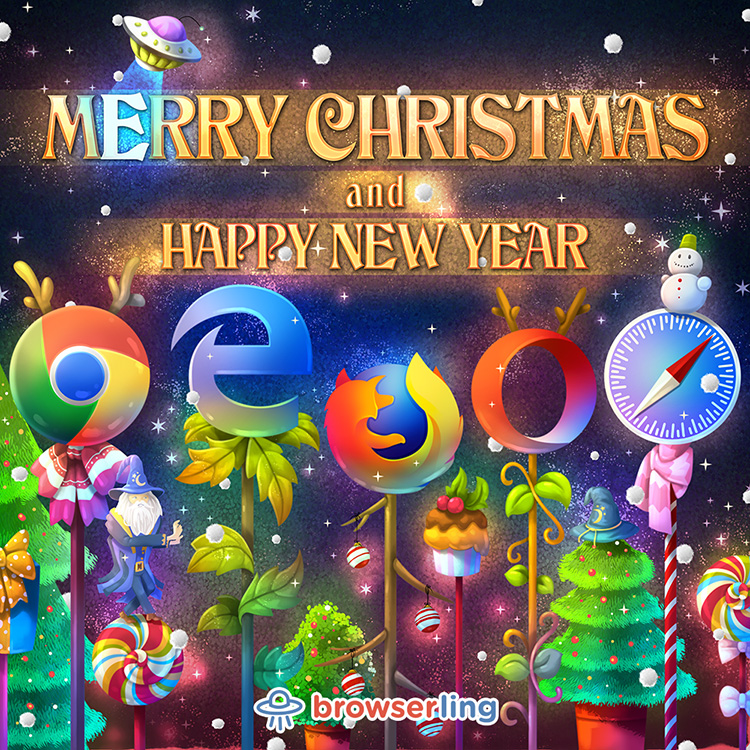 Browserful Christmas and Browserful New Year 2018!