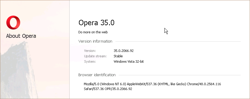 Web testing in Opera 35